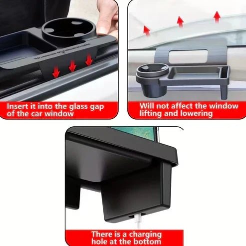 Car Armrest Mobile Phone & Cup Holder - Veyrx.store