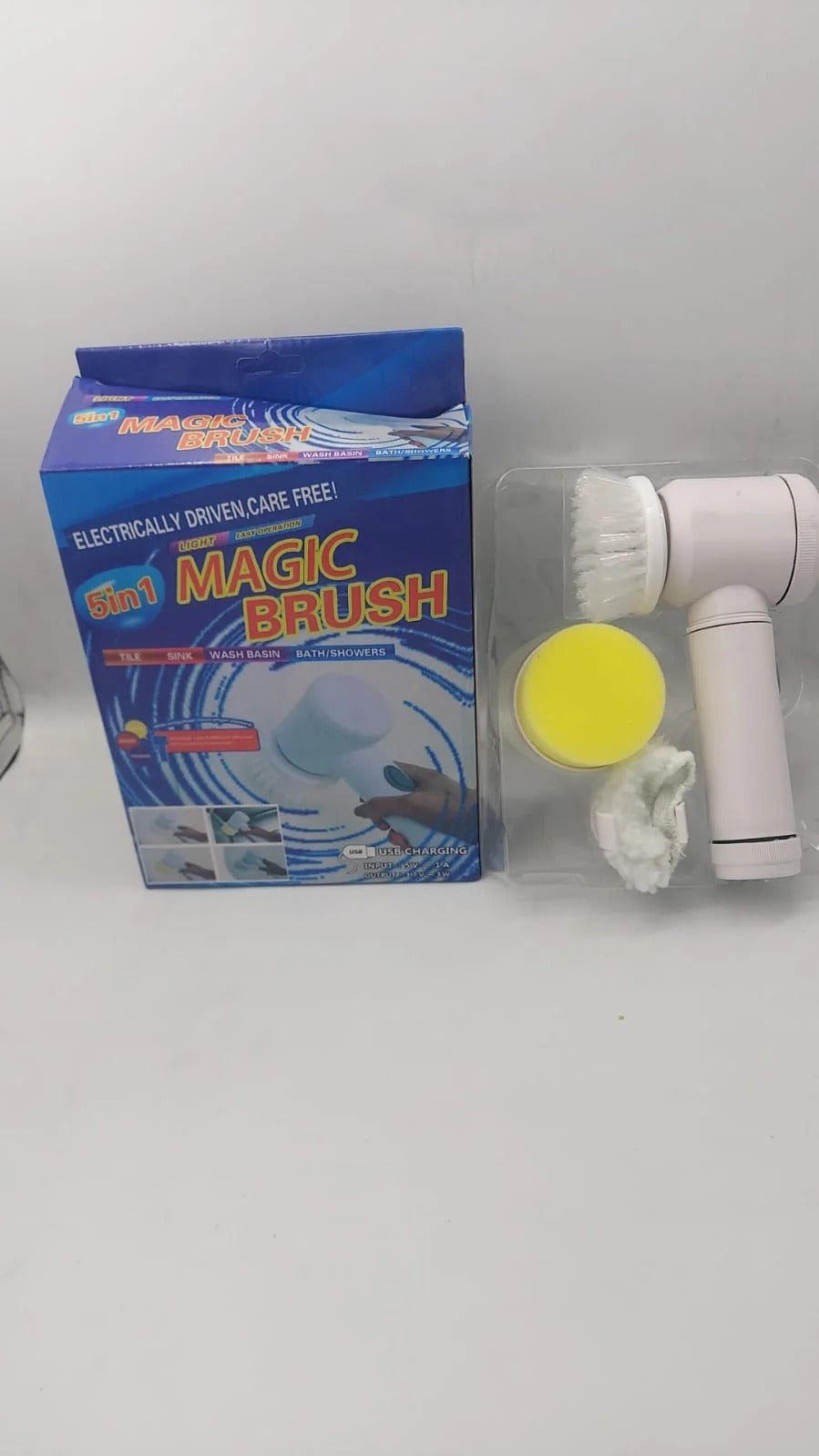 Cleaning Magic Electric Brush (5-in-1) - Veyrx.store