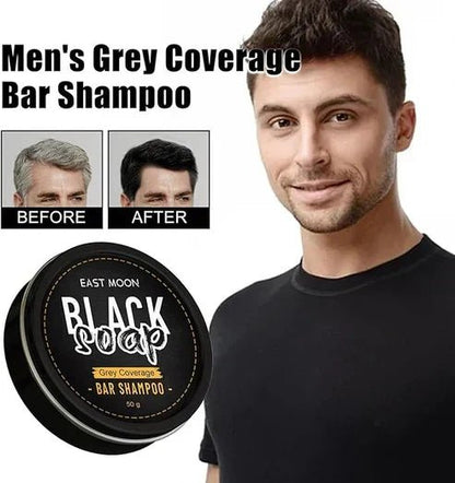 EAST MOON - Black Soap Bar Shampoo (Original) - Veyrx.store