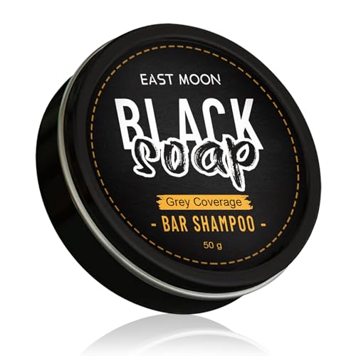 EAST MOON - Black Soap Bar Shampoo (Original) - Veyrx.store
