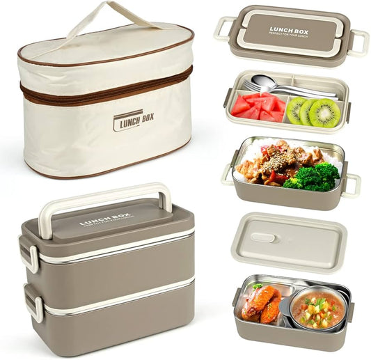 Lunch Box Set with Insulated Carry Bag - Veyrx.store