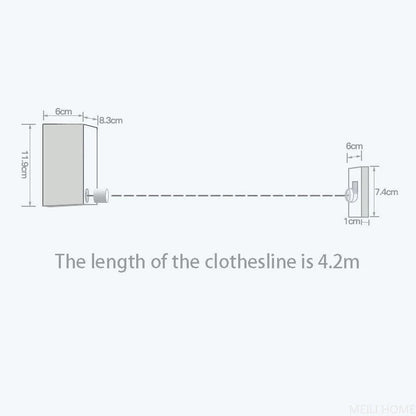 Telescopic Clothesline Clothes Drying Rope - Veyrx.store